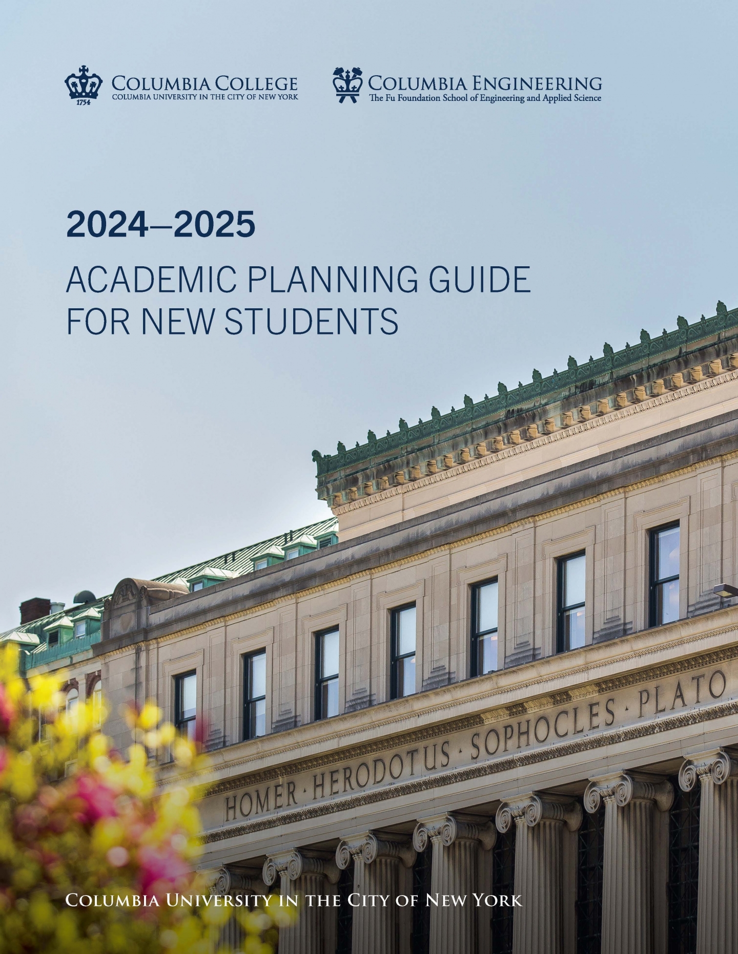 Center for Student Advising Columbia College and Columbia Engineering